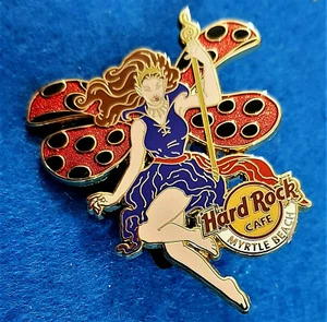 MYRTLE BEACH 2009 LADYBUG GIRL SERIES #2 TREBLE CLEF STAFF Hard Rock Cafe PIN LE - Picture 1 of 1