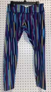 Brooks Ghost Run Tights Strioed Womens Size L Multi Colors #running #workout... - Imagen 1 de 8