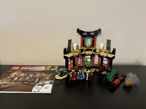LEGO NINJAGO 2021 71735 LEGACY TOURNAMENT OF ELEMENTS 95% COMPLETE SET - Picture 1 of 3