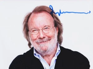 BENNY ANDERSSON - orig. Autogramm - 20x27 cm - signiert, signed, autograph, ABBA - Picture 1 of 1