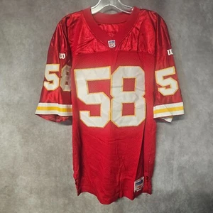 Wilson Proline Authentic NFL Kansas City Chiefs Derrick Thomas 58 Jersey 46 L - Picture 1 of 9
