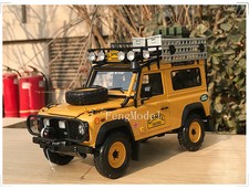1:18 Scale Land Rover Defender 90 Camel Trophy Diecast Model Car collection Gift
