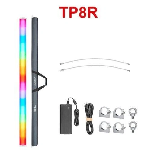 Godox TP8R RGBWW Pixel LED Video Tube Light Stick Lamp 2000K-10000K APP Control - Image 1 of 4