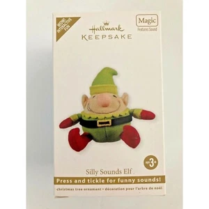 Hallmark Keepsake Ornament Silly Sounds Elf 2011 Featuring Sounds NIB  C - Picture 1 of 2