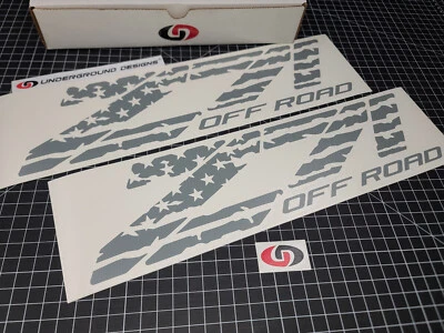 Calcomanías Z71 (2 paquetes) bandera americana pegatinas guardabarros de cabecera para Chevy Silverado 4x4 Foto 1 de 3