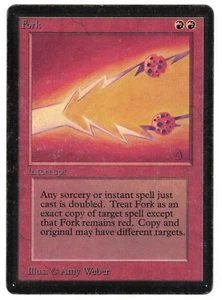 ►Magic-Style◄ MTG - Fork - BETA - Played (inked) - Picture 1 of 2
