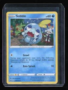 2020 POKEMON SWORD & SHIELD BLACK STAR PROMO SWSH073 SOBBLE COSMOS HOLO - Picture 1 of 2