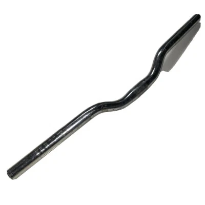 Bicicleta de montaña MTB sin marca manillar aleación 25,4 mm x 600 mm ~ 30 mm elevación plata Foto 1 de 4