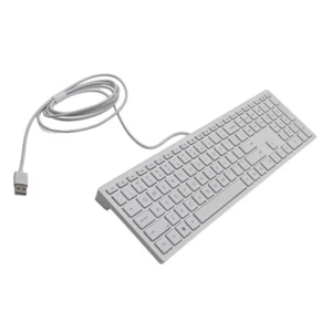 N51134-001 - Keyboard - White, Universal, Katydid Wired USB AFR/ ENG For 24-C... - Picture 1 of 1