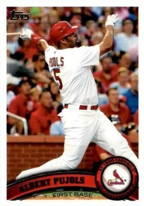 2011 Topps Baseball (1-630) - You Pick - Complete Your Set!
