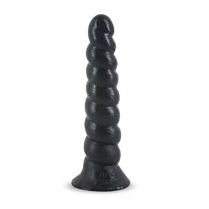10" Large Ribbed Anal Dildo Butt Plug Anal Stretching Dilator Expending Sex Toys - Picture 1 of 10