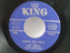Patti Labelle & Blue Belles,King 5777,"Down The Aisle",US,7" 45, 1960 R&B, Mint- - Picture 1 of 2