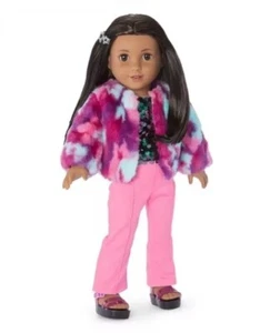 AMERIKANISCHES MÄDCHEN KAVI SHARMA PERFORMANCE OUTFIT BRANDNEU IN VERPACKUNG - Bild 1 von 5