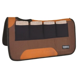 34582 Reinsman Multi-Fit 4 Trail & Ranch Pad Brown 32x32x1 NEW - Picture 1 of 1