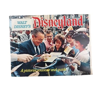 Walt Disneys Disneyland ein bildhaftes Souvenir & Führer Vintage 1963 Freizeitpark - Bild 1 von 4