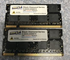 8GB Kit (2x4GB) PC2 6400S PC6400 800MHz SoDimm Laptop Notebook Memory DDR2 Dell