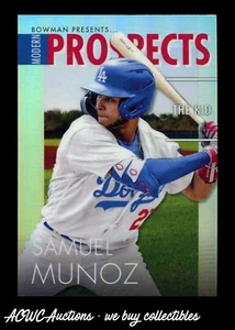 2023 Bowman Modern Prospects #MP-11 Samuel Munoz (Los Angeles Dodgers) - Picture 1 of 2