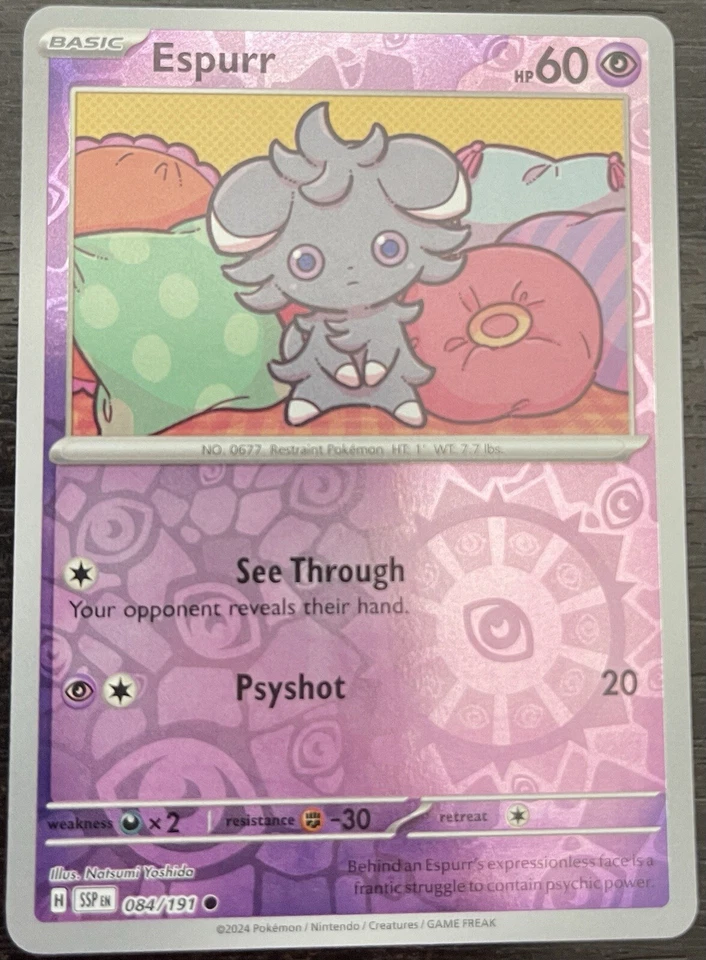 Espurr 084/191 Sv08: Surging Sparks Reverse Holo - Image 1 of 1