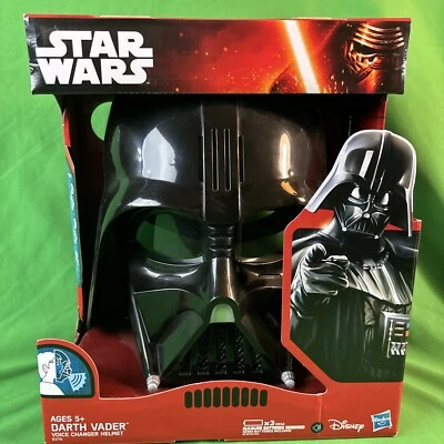 Casco electrónico cambiador de voz Star Wars Darth Vader 2015 Hasbro NUEVO EN CAJA Foto 1 de 4