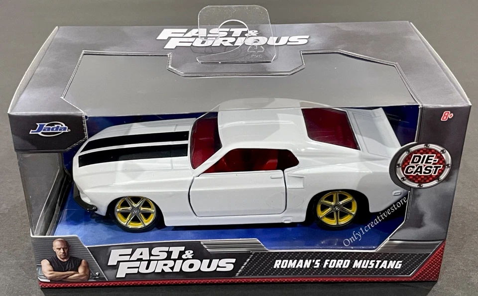 Jada Fast & Furious Roman's Ford Mustang Diecast 1:32 - Image 1 of 1