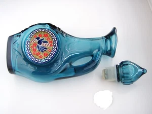 Botella de jarra vintage Avon AQUA BLUE - Imagen 1 de 5
