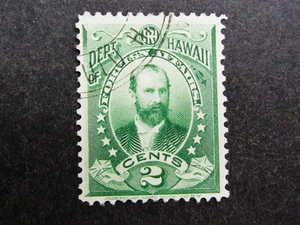 nystamps US Hawaii Stamp # O1 Used      N7x2830 - Picture 1 of 2