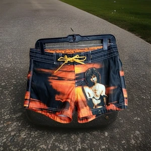 Doors Jim Morrison Juniors Board Shorts by Dragonfly Size 5 - Picture 1 of 8