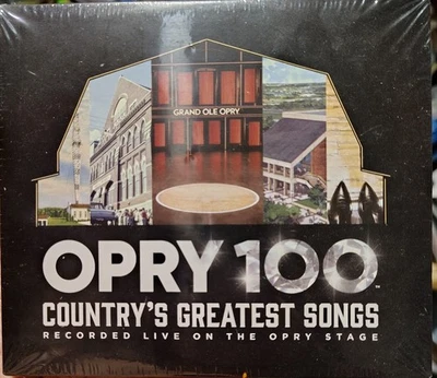 Opry 100: Country's Greatest Songs/Recorded Live Opry Stage (2 CD's, 2025) NEW - Image 1 of 2