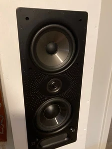 Polk Audio 265-LS In-Wall 3-Way Loudspeaker - Pair (Black) - Picture 1 of 3