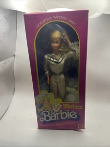 Vintage SEALED 1980 WESTERN BARBIE Mattel - Bild 1 von 3
