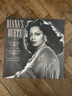 DIANA ROSS  - DIANA'S DUETS - 12" VINYL LP - Motown STML 12163 1982 - Image 1 of 4