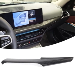 ABS Carbon Dashboard Panel Decorative Trim For BMW 3 Series G20 G22 G23 2025+ - Picture 1 of 11