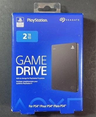 Seagate Game Drive 2TB HDD for PS4 [ Black ] NEW - Image 1 of 4