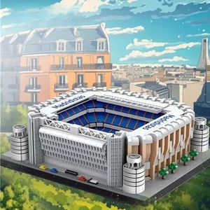 3471pcs City Landmark Madrid, Spain, Xincha Martin Stadium Building Block Set - Picture 1 of 4