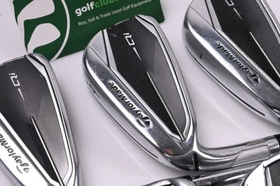 Left Hand Taylormade Qi Irons / 5-PW+GW / Stiff Flex KBS Max MT 85 Shafts - Image 1 of 4
