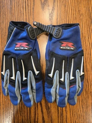 Joe Rocket Vintage Suzuki GSXR Multi Material Luvas de Moto RARAS - Imagem 1 de 4