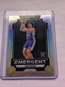 Panini Prizm 2024-25 - Emergente Jared McCain #19 Silver Prizm!!! ¡LQQK!!! - Imagen 1 de 4
