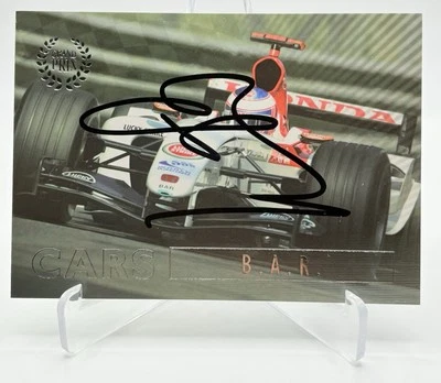 F1 JENSON BUTTON WORLD CHAMPION SIGNED VINTAGE FUTERA FORMULA 1 TRADING CARD - Image 1 of 3