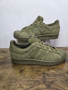 Adidas Superstar Schuhe Sneaker oliv Cargo BB8135 Größe 4 sportlich - Bild 1 von 9