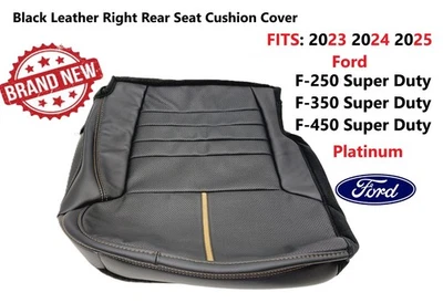Чехол на подушку сиденья 2023 2024 2025 Ford Super Duty Platinum RR NL3Z1663804LC - Изображение 1 из 4
