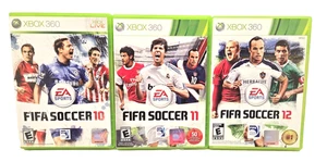 Lote de juegos FIFA Soccer 10, 11 y 12 (Microsoft Xbox 360) probados - Imagen 1 de 3