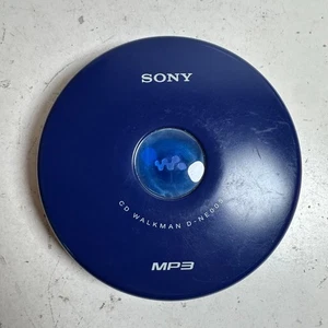 Vintage Sony Walkman D-NE005 Navy Blue Portable CD-R/RW MP3 Digital CD Player - Bild 1 von 10