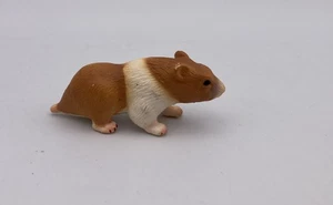 Schleich HAMSTER Brown Orange & White Animal figure 2004 Retired 14412 - Picture 1 of 3