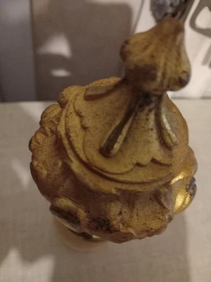 Pomme Depart D Escalier En Bronze - Photo 1/4