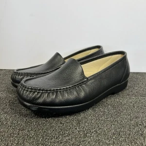 SAS Simplify Loafers Size 11 WW Women’s Black Shoes Tripad Comfort Slip On Wide - Picture 1 of 11