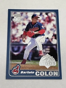 2001 Topps Opening Day Baseball #78 - Bartolo Colon - Cleveland Indians - Picture 1 of 2