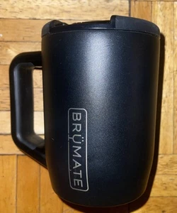 Vaso de taza fría caliente té café Müv negro Brümate edición limitada - Imagen 1 de 4