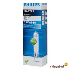 10x Philips Master Colour CDM-TC 35 Watt G8.5 930 Elite WDL HCI-TC HQI HCI