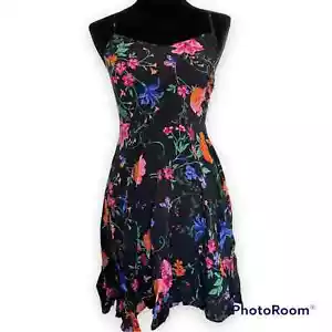 Old Navy | Tropical Print Fit & Flare Mini Dress - Picture 1 of 3