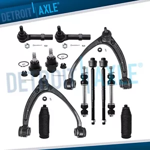 Front Upper Control Arms Sway Bars Tie Rods Ball Joints for Sierra Yukon XL 1500 - Picture 1 of 8